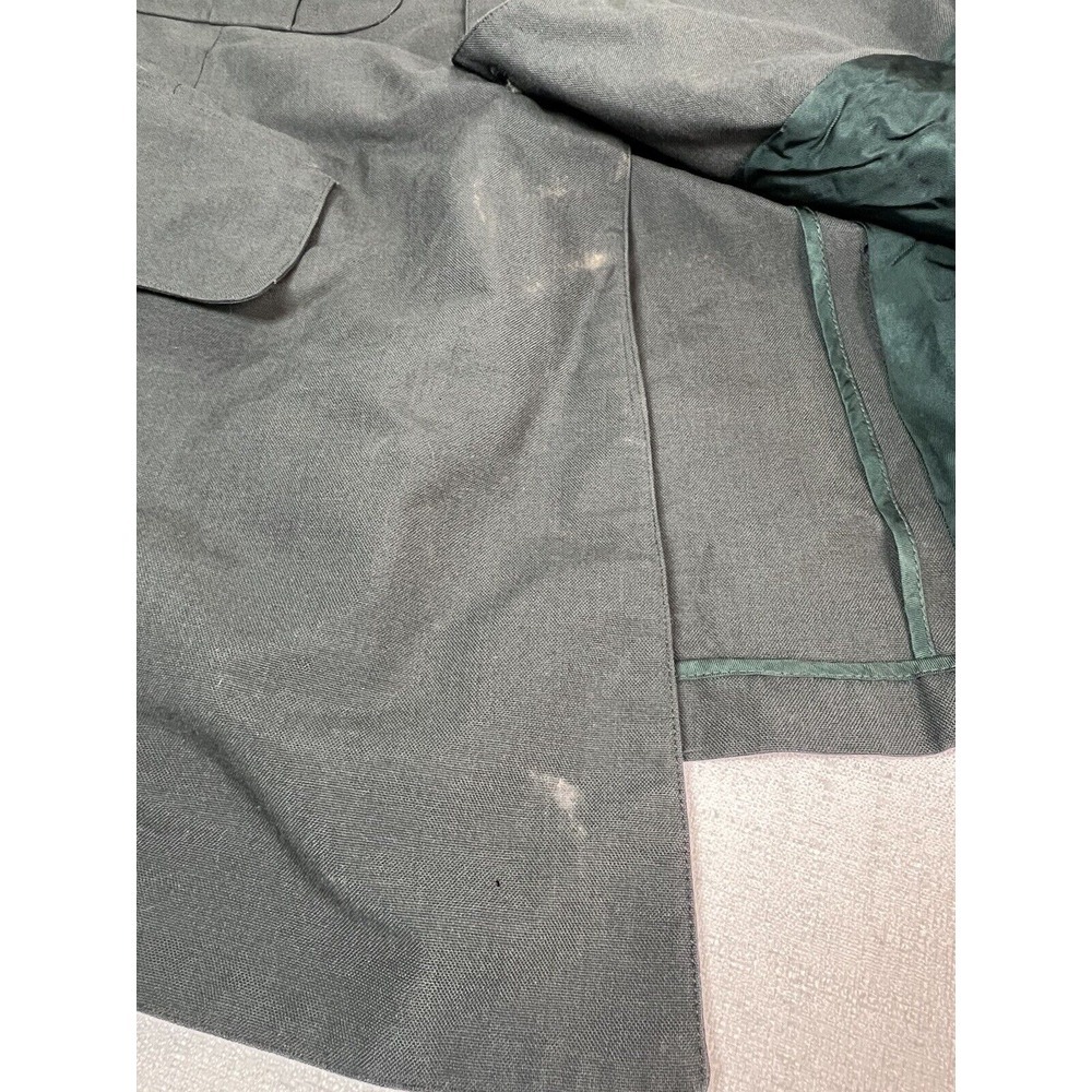 Size 42 S Class A Military Uniform Army Button Down Jacket W/ Patches WORN! - Picture 8 of 16